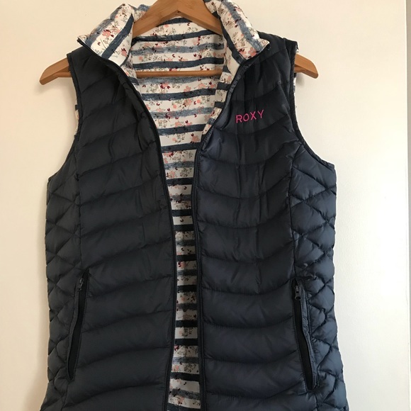 Roxy Jackets & Blazers - Roxy down reversible vest Roxy Jackets & Blazers - Roxy down reversible vest
